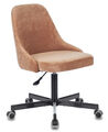 Кресло Бюрократ CH-340M/VELV90 (Office chair CH-340M light brown Velvet 90 cross metal) артикул A148287-1-1