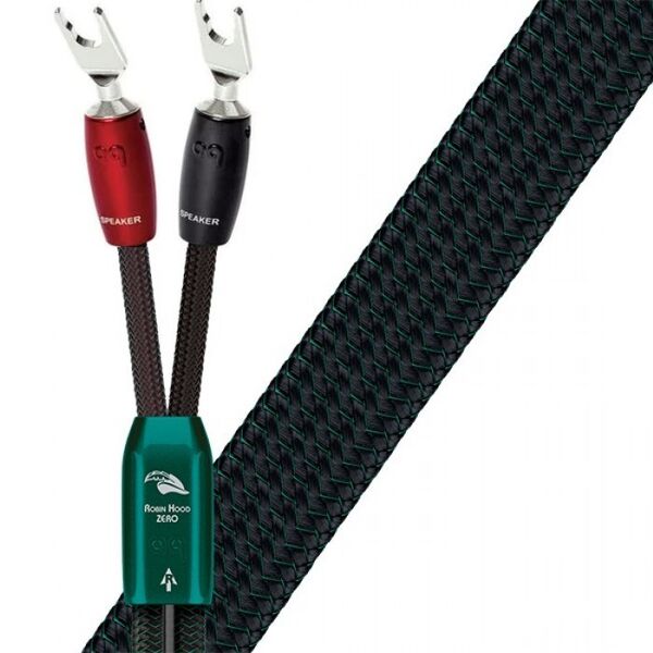 Акустический кабель AudioQuest Robin Hood Zero (Full-Range or Treble) Spade 3.0m артикул A120252-1