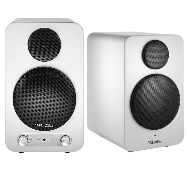 Полочная акустика McGee Energy Wi-Fi white артикул A110973-1