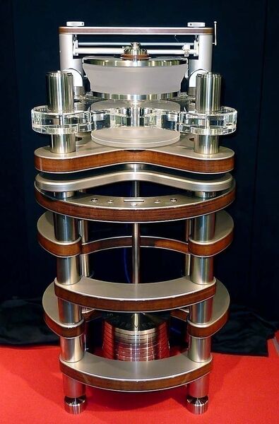 Стол винилового проигрывателя Clearaudio Statement V2 wood артикул X33999383-1-2