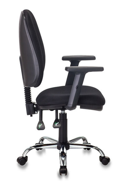 Кресло Бюрократ T-620SL/BLACK (Office chair T-620SL black TW-11 cross metal хром) артикул A148221-1-3