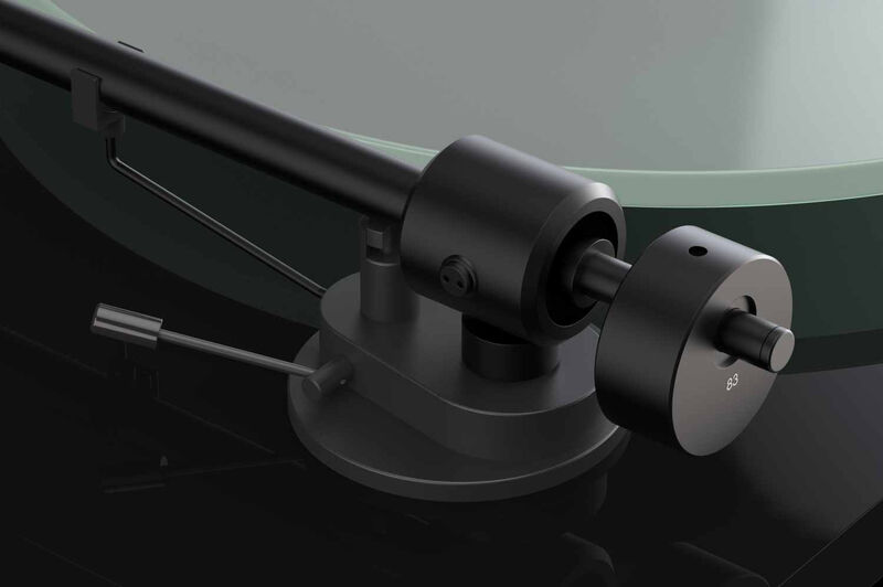 Проигрыватель винила Pro-Ject T1 (OM 5E) Piano Black артикул A121243-1-3