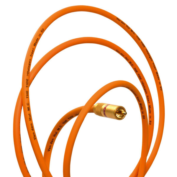 Кабель межблочный аудио Van Den Hul The Tide RCA 0.8m артикул A109366-1
