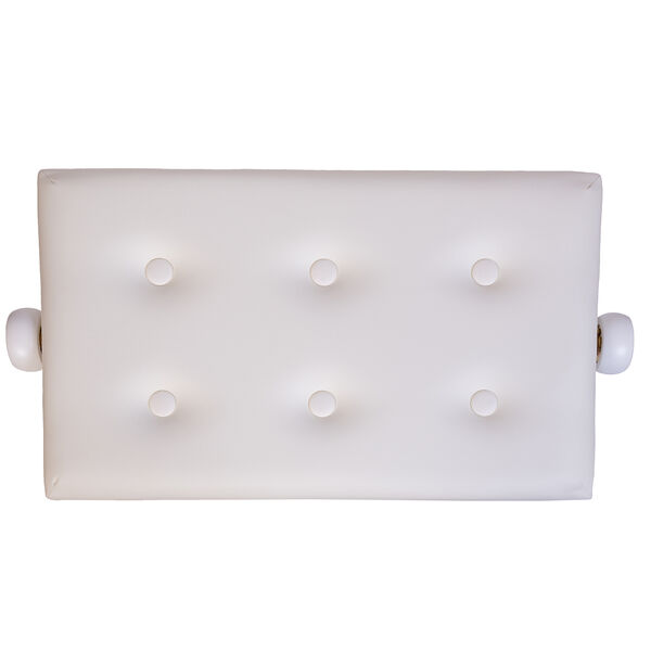 Банкетка ROCKDALE Rhapsody 130 White артикул A143538-1-4