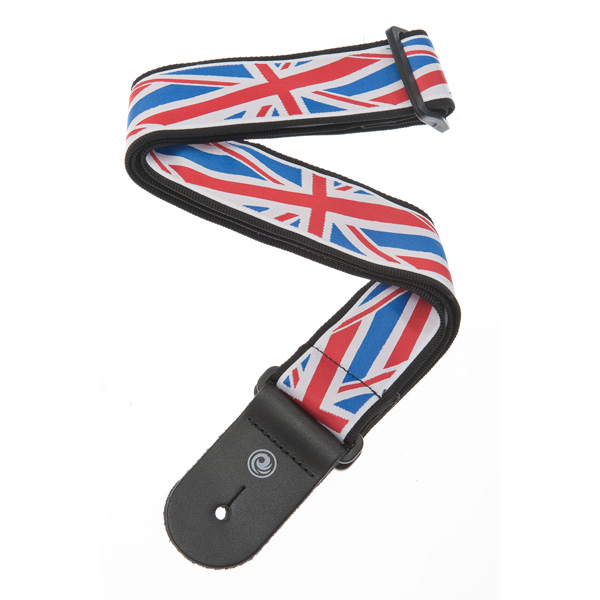 Гитарный ремень Planet Waves 50A11 WOVEN STRAP UNION JACK артикул A154657-1