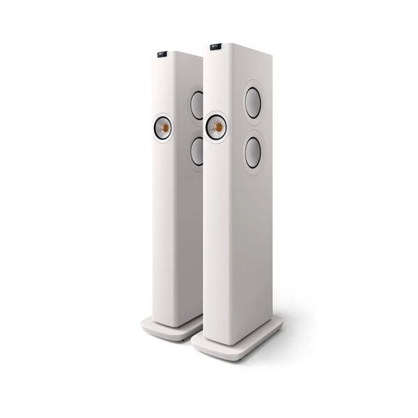 Напольная акустика KEF LS60 Wireless Mineral White артикул A150941-1 в интернет-магазине «HiFi-Trade»