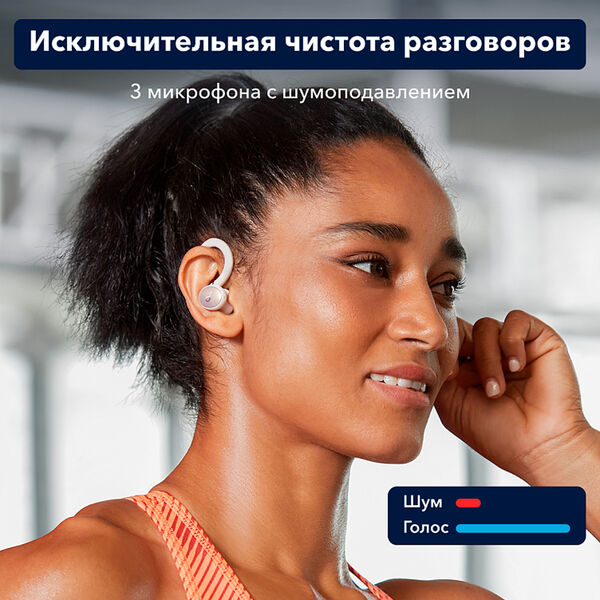 True wireless наушники Soundcore Sport X10 White артикул A161303-1-11
