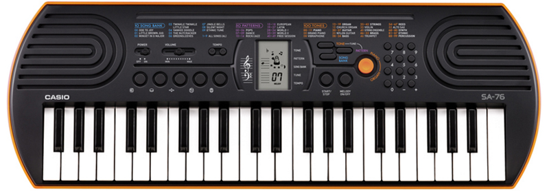 Синтезатор Casio SA-76 артикул A107217-1