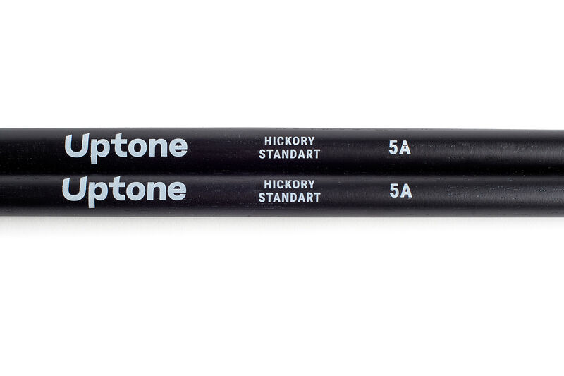 Барабанные палочки UPTONE Hickory Standard 5A Natural Black артикул A155062-1-5
