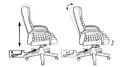 Кресло Бюрократ KB-10WALNUT/B/LEATH (Office chair KB-10WALNUT black leather cross metal/wood) артикул A148250-1-8