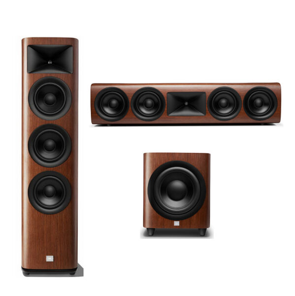 Комплект акустики JBL HDI 3600 + HDI 4500 + HDI 1200P Walnut артикул A149772-1 в интернет-магазине «HiFi-Trade»