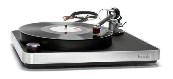 Виниловые проигрыватели Clearaudio Concept Turntable MM black-silver артикул X33997786-1