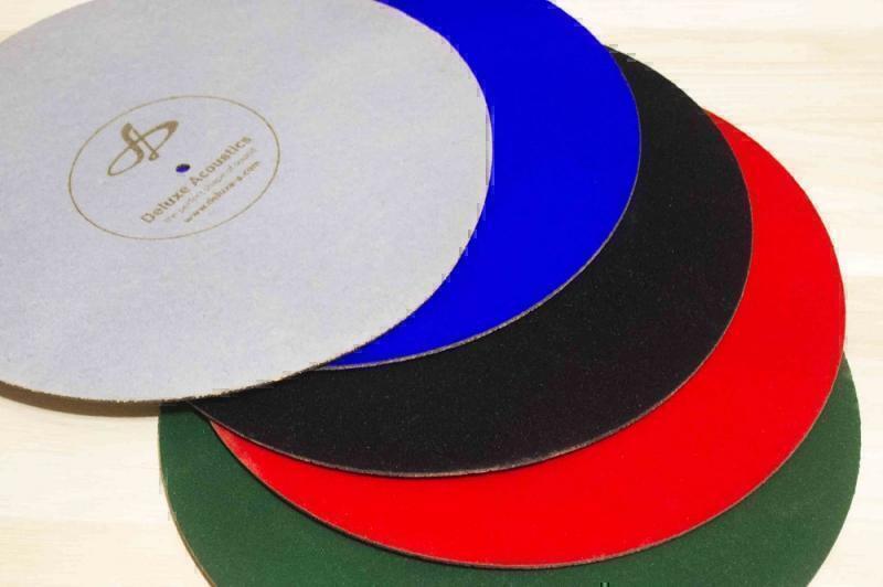 Аксессуары для проигрывателей винила Deluxe Acoustics cork platter mat for vinyl LP discs артикул X33999502-1
