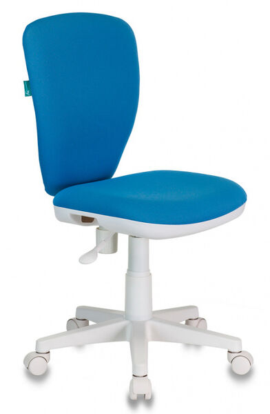 Кресло Бюрократ KD-W10/26-24 (Children chair KD-W10 blue 26-24 cross plastic plastik белый) артикул A148299-1