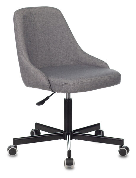 Кресло Бюрократ CH-340M/404SLATE (Office chair CH-340M grey 38-404 cross metal) артикул A148259-1
