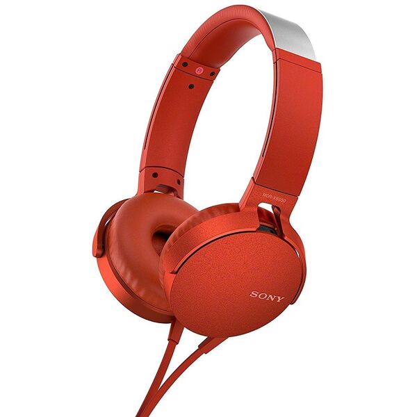 Наушники Sony MDR-XB550AP red артикул A113293-1