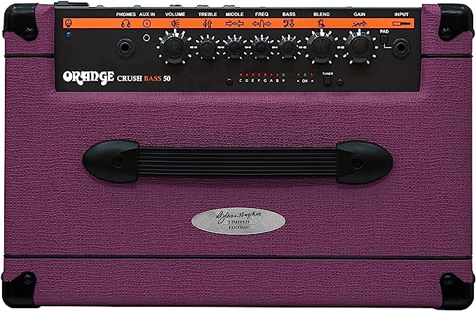 Басовый комбо Orange CRUSH BASS 50 LTD Glenn Hughes артикул A174665-1 в интернет-магазине «HiFi-Trade»