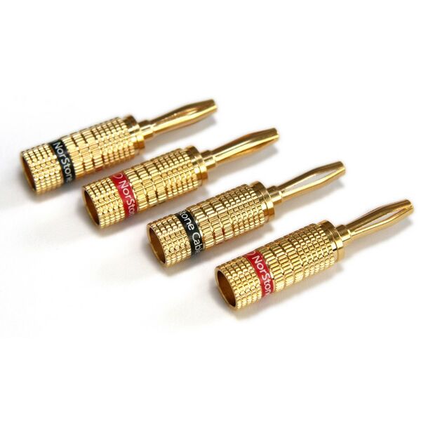 Разъемы NorStone Banana Plugs gold артикул A111328-1