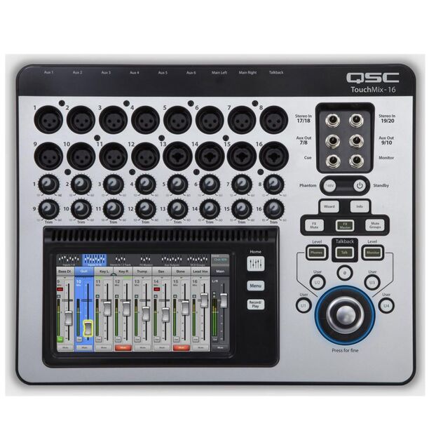 Микшер QSC Touchmix-16 артикул A105693-1 в интернет-магазине «HiFi-Trade»