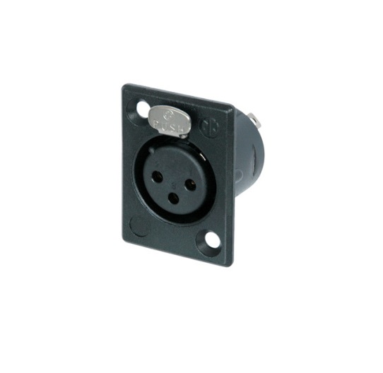 Разъем Neutrik NC3FP-B-1 артикул A161775-1