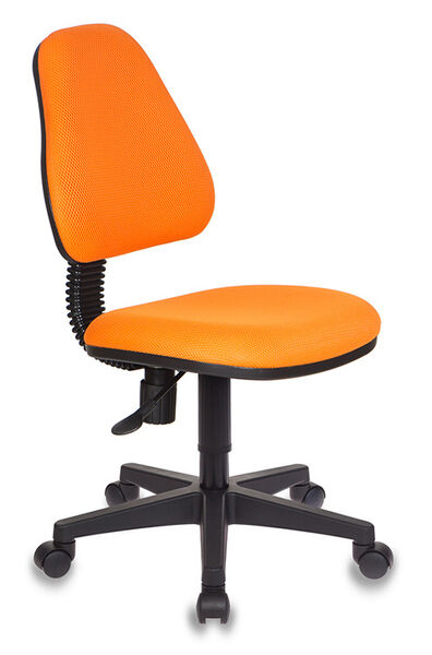 Кресло Бюрократ KD-4/TW-96-1 (Children chair KD-4 orange TW-96-1 cross plastic) артикул A148252-1