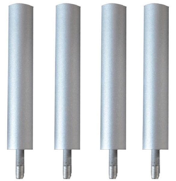Ножки Quadraspire Columns 19, Silver 326мм (4 шт) артикул A129408-1