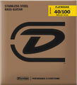 Струны для гитары Dunlop DBFS40100M Stainless Steel Flatwound