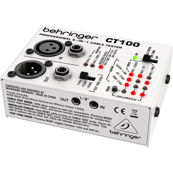 Тестер Behringer CT100 артикул A121775-1-3