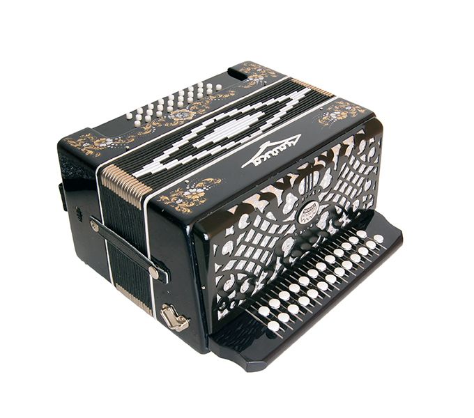Гармонь Шуйская гармонь S6XL-A-BLACK "Чайка 204" 25х25-II артикул A162406-1-4