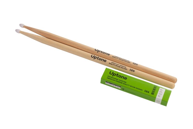 Барабанные палочки UPTONE American Premium Quality Nylon Hickory 5BN Natural артикул A155058-1-2