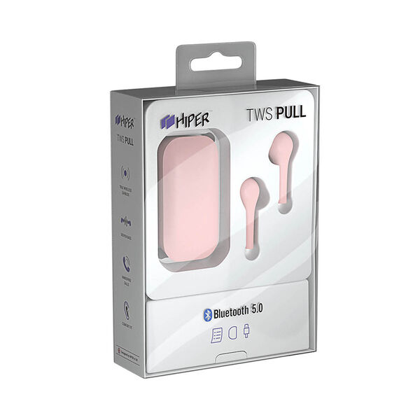 Наушники Hiper TWS PULL pink артикул A148587-1-3
