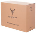 Кресло Knight N1 SKY (Game chair Knight N1 Fabric grey/l.blue Light-28 headrest cross metal) артикул A148246-1-10
