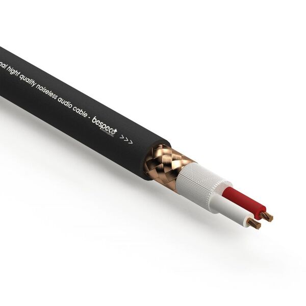 Кабель микрофонный в нарезку Bespeco B/CV100S Black артикул A146625-1 в интернет-магазине «HiFi-Trade»