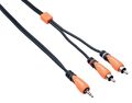 Кабель miniJack-2RCA Bespeco SLYMSR180 1.8 m артикул A146421-1-1