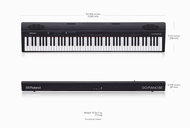 Цифровые пианино Roland GO-88P артикул A124925-1-13