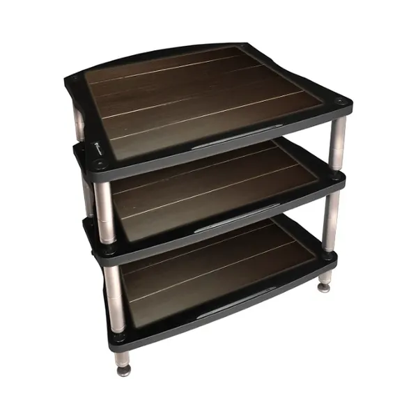 Стойка под Hi-Fi Bassocontinuo LYRA XL4 2.1 Wenge 240 mm (ножки серебро) артикул A153823-1