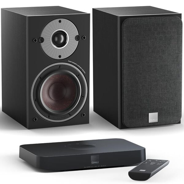 Комплект Dali Oberon 1 C Black Ash + Sound Hub Compact артикул A134883-1