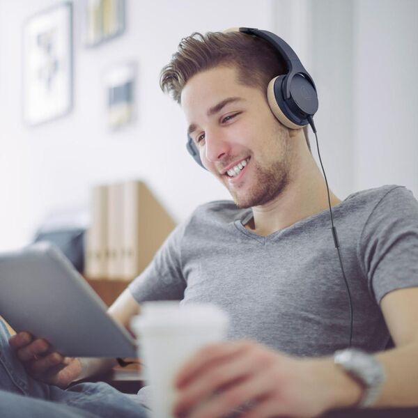 Наушники Audio Technica ATH-S220BT navy blue артикул A145114-1-11