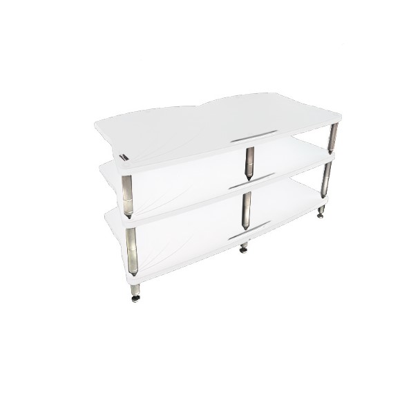 Стойка под Hi-Fi Bassocontinuo CYMBALON 2.1 Inside White 140 mm (ножки серебро) артикул A153864-1