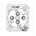 Панельный разъем Neutrik NL4MP-ST артикул A133089-1-4