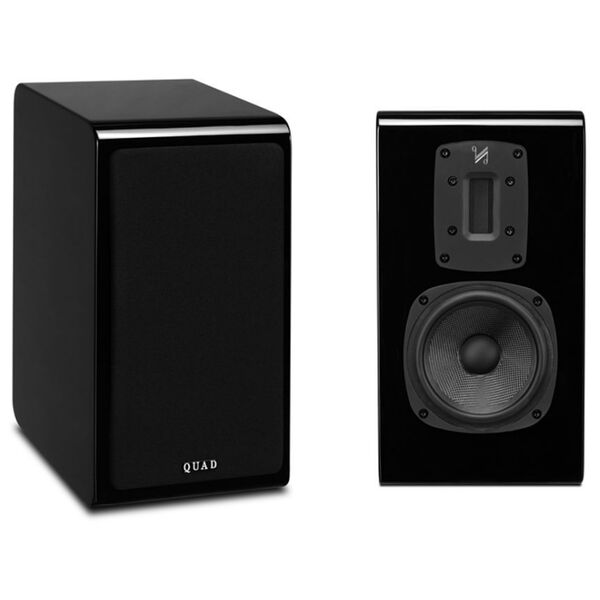 Полочная акустика Quad S-2 piano black артикул A112114-1