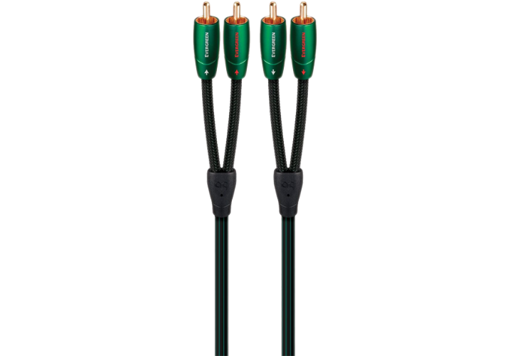 Межблочный аудио кабель AudioQuest Evergreen 2RCA-2RCA, 20.0 м артикул A125219-1-3