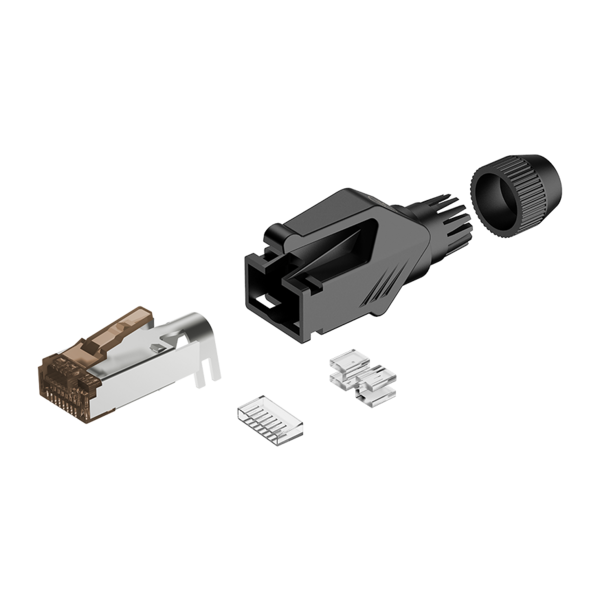 Разъем Roxtone RJ45C5E-PH-BK артикул A135620-1-4
