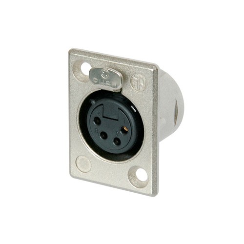 Разъем Neutrik NC4FP-1 артикул A161823-1