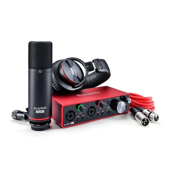 Портастудия FOCUSRITE Scarlett 2i2 Studio 3rd Gen артикул A122213-1