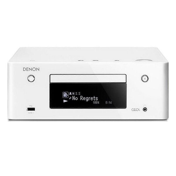 CD-ресивер Denon RCD-N10 WTE2 white артикул X34000828-1
