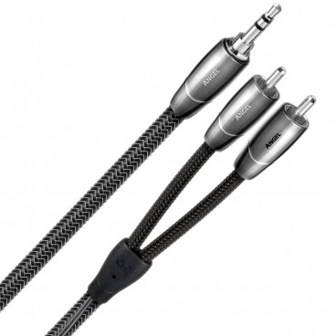 Кабель межблочный аудио AudioQuest Angel 3.5M-2RCA 0.6m артикул A137087-1