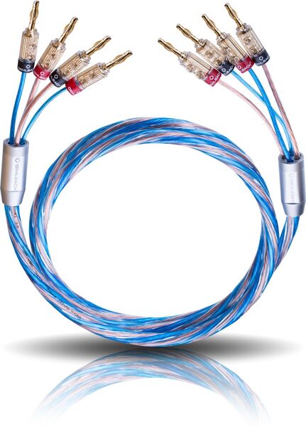 Акустический кабель Oehlbach EXCELLENCE Bi Tech 4 speakercable, 2x5m 4->4 Banana, D1C10825 артикул A159765-1