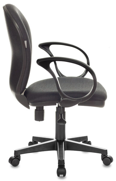 Кресло Бюрократ CH-687AXSN/#B (Office chair Ch-687AXSN black cross plastic) артикул A148195-1-3