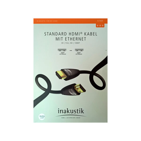 HDMI кабель In-Akustik Star HDMI 10.0m #003245100 артикул A110817-1-2